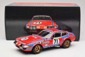 Ferrari 365 GTB4 Competizione #71 24 Hours of Le Mans 1974 Kyosho 1:18 08164A Métal — image 8 sur 8