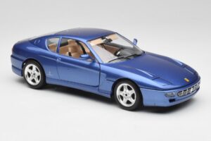 Ferrari 456 GT Blu Pozzi Bburago 1:18 3036-M3 Métal — image 6 sur 8