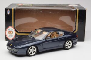 Ferrari 456 GT Bleu Bburago 1:18 3036 Métal — image 2 sur 8