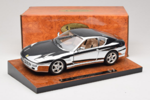 Ferrari 456 GT Chrome Silver Bburago 1:18 3746-R1 Métal — image 8 sur 8