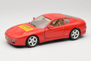 Ferrari 456 GT Ferrari Model Club Rouge Bburago 1:18 3036-P1 Métal