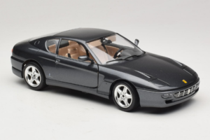Ferrari 456 GT Gris Metallic Peinture Spéciale Bburago 1:18 3036 D Métal — image 6 sur 8
