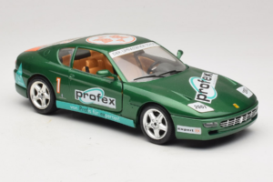 Ferrari 456 GT Profex #1 Vert 1992 Bburago 1:18 3336-GR1 Métal — image 6 sur 8