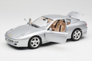 Ferrari 456 GT Argent Bburago 1:18 3036-M2 Métal — image 2 sur 8