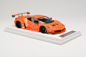 Ferrari 458 Liberty Walk LB-Silhouette WORKS GT Orange IVY 1:18 REMC002 Résine — image 4 sur 6