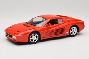 Ferrari 512 TR Rouge Mira 1:18 6144 Métal