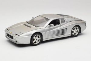 Ferrari 512 TR Argent Mira 1:18 6178-B1 Métal