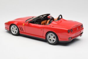 Ferrari 550 Barchetta Pininfarina Rouge Bburago 1:18 327660 Métal — image 7 sur 8