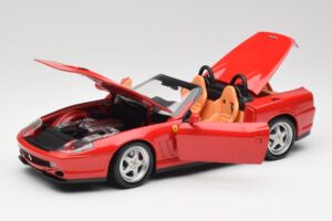 Ferrari 550 Barchetta Rosso Corsa Hot Wheels 1:18 29441 Métal — image 2 sur 8