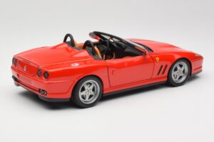 Ferrari 550 Barchetta Rosso Corsa Hot Wheels 1:18 74299294419 Métal — image 3 sur 8