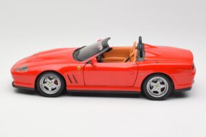 Ferrari 550 Barchetta Rosso Corsa Hot Wheels 1:18 74299294419 Métal — image 4 sur 8