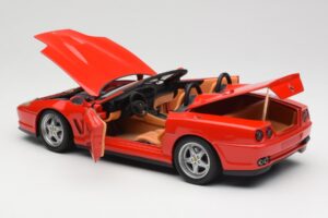 Ferrari 550 Barchetta Rosso Corsa Hot Wheels 1:18 74299294419 Métal — image 5 sur 8