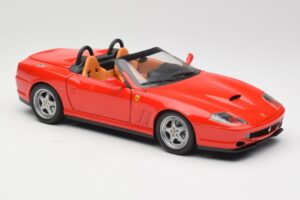 Ferrari 550 Barchetta Rosso Corsa Hot Wheels 1:18 74299294419 Métal — image 6 sur 8