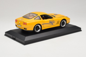 Ferrari 550 Maranello Autoliv Jaune Edition Limitée Exclusive Cars 1:18 EC002 Métal — image 4 sur 9