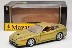 Ferrari 550 Maranello Gold Metallic Braccio & Gotz Bburago 1:18 3044-G1 Métal — image 8 sur 8