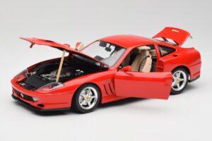 Ferrari 550 Maranello Rouge Bburago 1:18 3064 Métal — image 2 sur 8