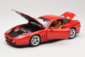 Ferrari 575M Maranello Rouge Hot Wheels 1:18 54937 Métal — image 2 sur 8