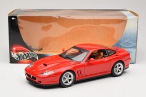 Ferrari 575M Maranello Rouge Hot Wheels 1:18 54937 Métal — image 8 sur 8