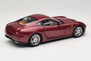 Ferrari 599 GTB Fiorano Rouge Foncé Hot Wheels 1:18 M1200 Métal — image 3 sur 8