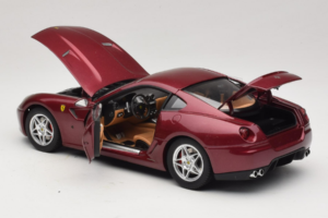 Ferrari 599 GTB Fiorano Rouge Foncé Hot Wheels 1:18 M1200 Métal — image 5 sur 8