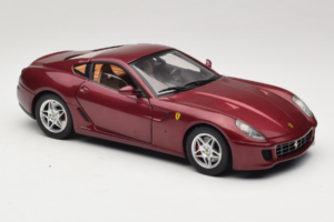 Ferrari 599 GTB Fiorano Rouge Foncé Hot Wheels 1:18 M1200 Métal — image 6 sur 8