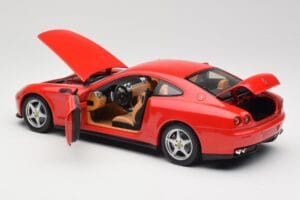Ferrari 612 Scaglietti Rosso Corsa Hot Wheels 1:18 B6047 Métal — image 5 sur 8