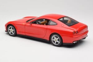 Ferrari 612 Scaglietti Rosso Corsa Hot Wheels 1:18 B6047 Métal — image 7 sur 8