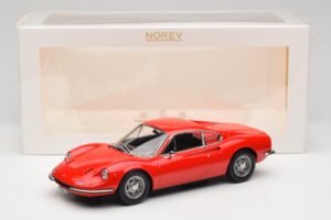 Ferrari Dino 246 GT Rouge Norev 1:18 187800 Métal — image 6 sur 6