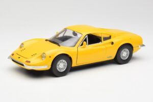 Ferrari Dino 246 GT Jaune Anson 1:18 30301W Métal
