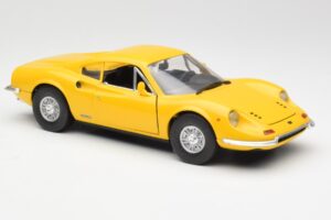 Ferrari Dino 246 GT Jaune Anson 1:18 30301W Métal — image 6 sur 8