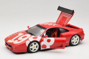 Ferrari F355 Berlinetta Rouge avec roues blanches UT Models 1:18 180074020-P2 Métal — image 2 sur 8