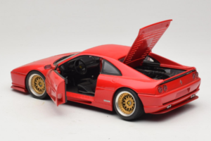 Ferrari F355 Berlinetta Rouge Avec Jantes Or Personnalisées UT Models 1:18 180074020-P5 Métal — image 5 sur 8