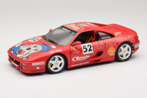 Ferrari F355 Berlinetta Slushuppie #52 M. Peters Rouge UT Models 1:18 180074020-P4 Métal