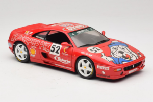 Ferrari F355 Berlinetta Slushuppie #52 M. Peters Rouge UT Models 1:18 180074020-P4 Métal — image 6 sur 8