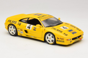 Ferrari F355 Coupé Films 18 #4 Reoloffs / Ansembourg Jaune UT Models 1:18 180074021-Y1 Métal — image 6 sur 8