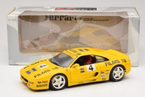Ferrari F355 Coupé Films 18 #4 Reoloffs / Ansembourg Jaune UT Models 1:18 180074021-Y1 Métal — image 8 sur 8