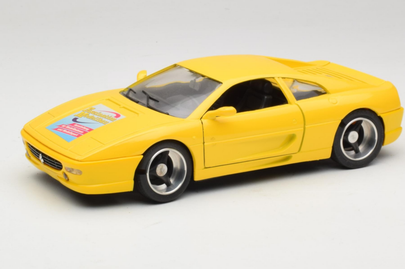Ferrari F355 Racing Jaune Faszination Modelbau Édition Limitée Solido 1:18 9009 Métal