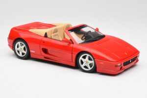 Ferrari F355 Spider Rouge Hot Wheels 1:18 25733 Métal — image 6 sur 8