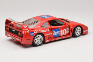 Ferrari F40 #40 J-P. Jabouille / O. Grouillard Art Sports 1987 Bburago 1:18 3332-A1 Métal — image 3 sur 8