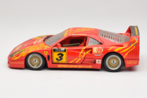 Ferrari F40 Evoluzione #3 Brummel Rouge 1987 Bburago 1:18 3022-P2 Métal — image 4 sur 8