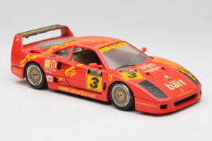 Ferrari F40 Evoluzione #3 Brummel Rouge 1987 Bburago 1:18 3022-P2 Métal — image 6 sur 8