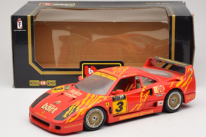 Ferrari F40 Evoluzione #3 Brummel Rouge 1987 Bburago 1:18 3022-P2 Métal — image 8 sur 8