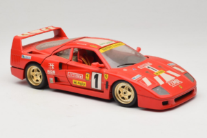 Ferrari F40 Evoluzione #1 Pirelli Rouge 1992 Bburago 1:18 3042-P1 Métal — image 6 sur 8