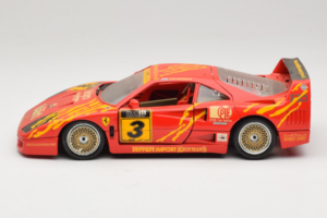 Ferrari F40 #3 F. Kroymans Ferrari Imports Kroymans BBS Wheels Rouge 1987 Bburago 1:18 3032-H1 Métal — image 4 sur 8