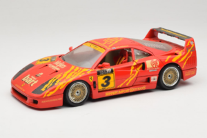 Ferrari F40 #3 F. Kroymans Ferrari Imports Kroymans BBS Wheels Rouge 1987 Bburago 1:18 3032-H1 Métal