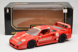 Ferrari F40 #6 V. Colombo L'Indipendente Rouge 1987 Bburago 1:18 3032-L1 Métal — image 8 sur 8