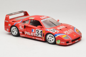 Ferrari F40 LM Pilot #34 Ferte / Thavenin / Palau 24 Hours of Le Mans 1995 Rouge Bburago 1:18 3032-P3 Métal — image 6 sur 8