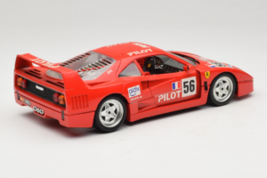 Ferrari F40 #56 Pilot Rouge 1987 Bburago 1:18 3332-P2 Métal — image 3 sur 8