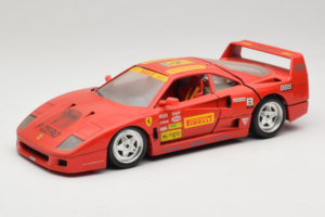 Ferrari F40 Pirelli BBS Rouge Bburago 1:18 3032-P4 Métal