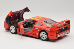 Ferrari F40 Pirelli BBS Rouge Bburago 1:18 3032-P4 Métal — image 5 sur 8